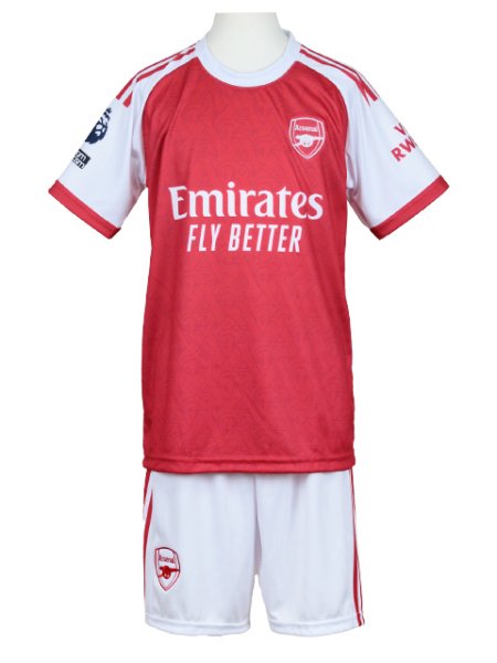 画像2: キッズ・ジュニア用 25-26 アーセナル #8 ウーデゴール レプリカユニフォーム (2)