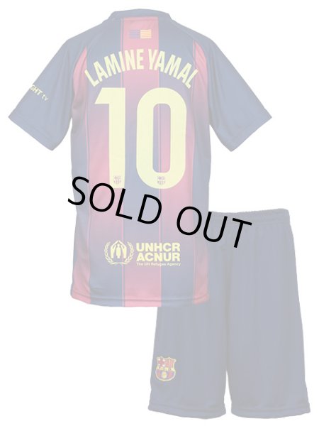キッズ・ジュニア用 25-26 バルセロナ #10 ラミン・ヤマル レプリカユニフォーム