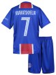 キッズ・ジュニア用 26-27 パリサンジェルマン #7 クヴァラツヘリア レプリカユニフォーム