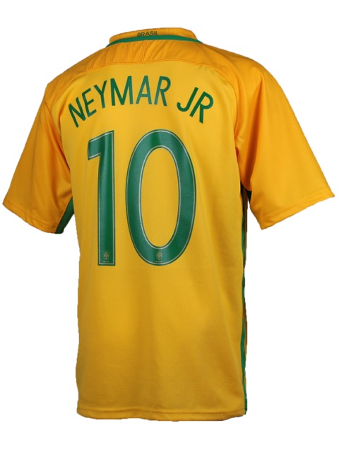 【フルカラーラバー】レプリカユニフォーム ブラジル代表 10ネイマール 