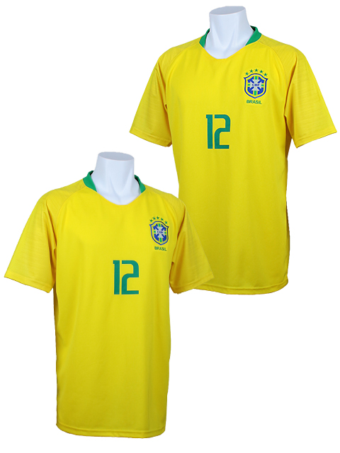 18ブラジル代表 12マルセロ レプリカユニフォーム 激安通販のフットボールキング