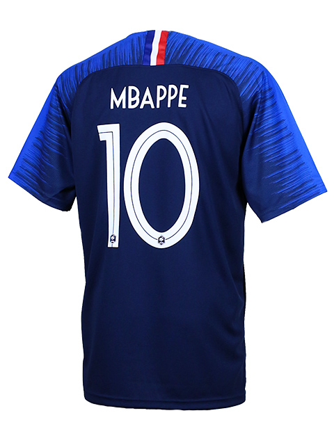 レプリカユニフォーム 2018フランス代表 10ムバッペ