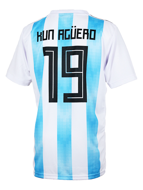 レプリカユニフォーム 2018アルゼンチン代表 19アグエロ