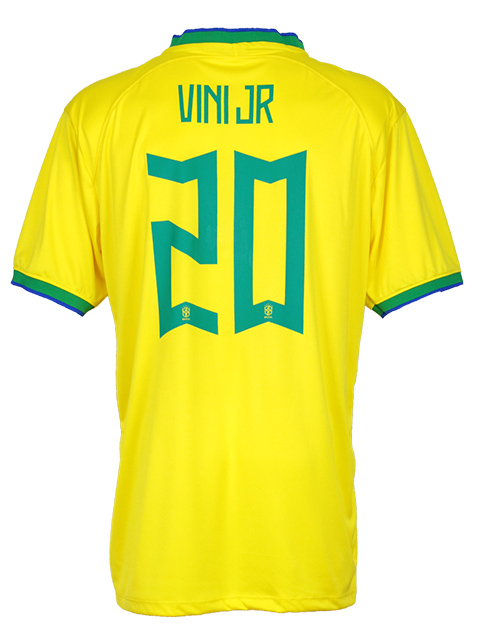 レプリカユニフォーム 2022ブラジル代表 20ヴィニシウス