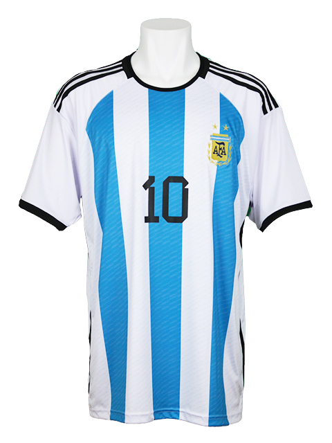 メッシ アルゼンチン代表 ホームユニフォーム conmebol パッチ - 通販 
